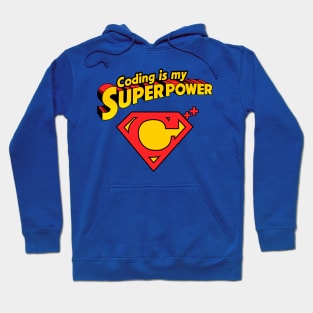 Coding is my Super Power Hoodie